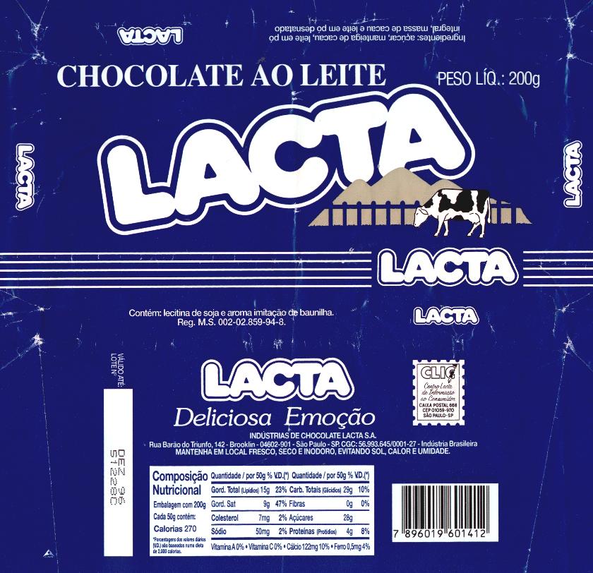 Indústrias de Chocolate Lacta SA - Tim Darboven